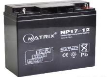 Matrix矩阵蓄电池NP17-12 